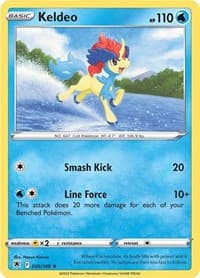 Keldeo - SWSH10: Astral Radiance - Pokemon card