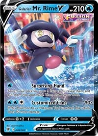 Galarian Mr. Rime V - SWSH10: Astral Radiance - Pokemon card