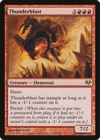 Thunderblust - Eventide - Magic: The Gathering card