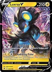 Luxray V - SWSH10: Astral Radiance - Pokemon card