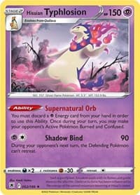Hisuian Typhlosion - SWSH10: Astral Radiance - Pokemon card
