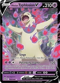 Hisuian Typhlosion V - SWSH10: Astral Radiance - Pokemon card