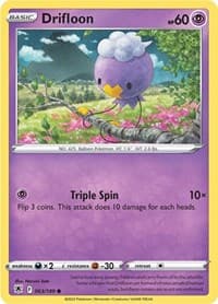 Drifloon - SWSH10: Astral Radiance - Pokemon card
