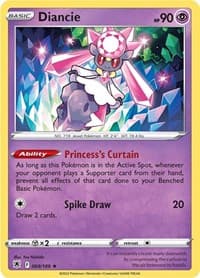 Diancie - SWSH10: Astral Radiance - Pokemon card