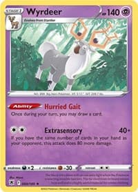 Wyrdeer - SWSH10: Astral Radiance - Pokemon card