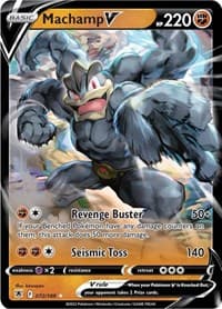 Machamp V - SWSH10: Astral Radiance - Pokemon card