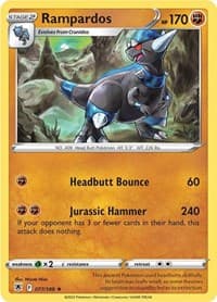 Rampardos - SWSH10: Astral Radiance - Pokemon card