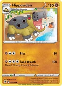Hippowdon - SWSH10: Astral Radiance - Pokemon card