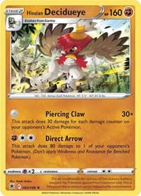 Hisuian Decidueye - SWSH10: Astral Radiance - Pokemon card