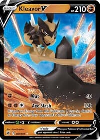 Kleavor V - SWSH10: Astral Radiance - Pokemon card