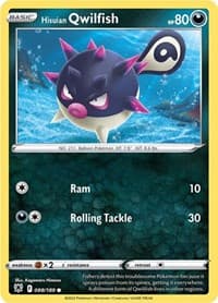 Hisuian Qwilfish (88) - SWSH10: Astral Radiance - Pokemon card