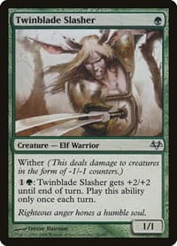 Twinblade Slasher - Eventide - Magic: The Gathering card