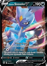 Hisuian Sneasler V - SWSH10: Astral Radiance - Pokemon card