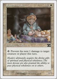 Samite Healer - Classic Sixth Edition - Magic: The Gathering card