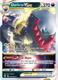 Darkrai VSTAR - SWSH10: Astral Radiance - Pokemon card