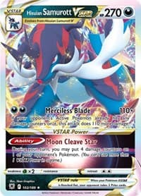 Hisuian Samurott VSTAR - SWSH10: Astral Radiance - Pokemon card
