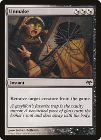 Unmake - Eventide - Magic: The Gathering card