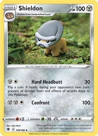 Shieldon - SWSH10: Astral Radiance - Pokemon card
