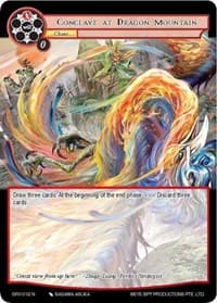 Conclave at Dragon Mountain - Game of Gods: Revolution - Force of Will card