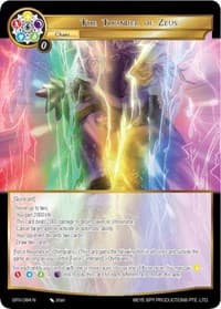 The Thunder of Zeus - Game of Gods: Revolution - Force of Will card