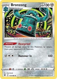 Bronzong - SWSH10: Astral Radiance - Pokemon card