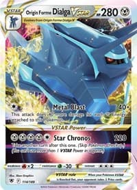 Origin Forme Dialga VSTAR - SWSH10: Astral Radiance - Pokemon card