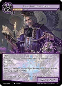 Lich, Immortal Saint - Game of Gods: Revolution - Force of Will card