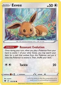 Eevee - SWSH10: Astral Radiance - Pokemon card