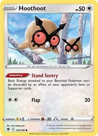 Hoothoot - SWSH10: Astral Radiance - Pokemon card