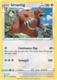Ursaring - SWSH10: Astral Radiance - Pokemon card