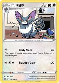 Purugly - SWSH10: Astral Radiance - Pokemon card