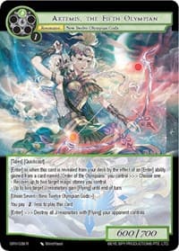 Artemis, the Fifth Olympian - Game of Gods: Revolution - Force of Will card