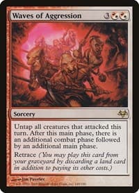 Waves of Aggression - Eventide - Magic: The Gathering card
