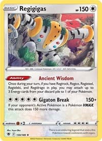 Regigigas - SWSH10: Astral Radiance - Pokemon card