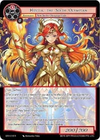 Hestia, the Sixth Olympian - Game of Gods: Revolution - Force of Will card