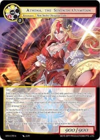 Athena, the Seventh Olympian - Game of Gods: Revolution - Force of Will card