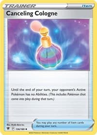 Canceling Cologne - SWSH10: Astral Radiance - Pokemon card