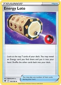 Energy Loto - SWSH10: Astral Radiance - Pokemon card