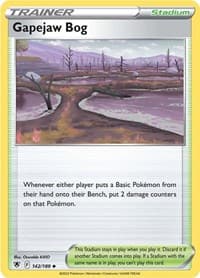Gapejaw Bog - SWSH10: Astral Radiance - Pokemon card