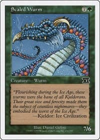 Scaled Wurm - Classic Sixth Edition - Magic: The Gathering card