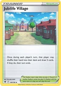Jubilife Village - SWSH10: Astral Radiance - Pokemon card