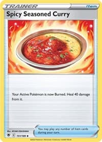 Spicy Seasoned Curry - SWSH10: Astral Radiance - Pokemon card