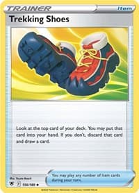 Trekking Shoes - SWSH10: Astral Radiance - Pokemon card