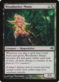 Woodlurker Mimic - Eventide - Magic: The Gathering card