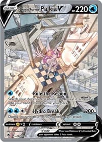 Origin Forme Palkia V (Alternate Full Art) - SWSH10: Astral Radiance - Pokemon card