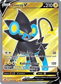 Luxray V (Full Art) - SWSH10: Astral Radiance - Pokemon card