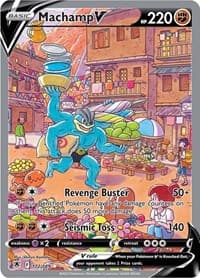 Machamp V (Alternate Full Art) - SWSH10: Astral Radiance - Pokemon card