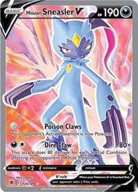 Hisuian Sneasler V (Full Art) - SWSH10: Astral Radiance - Pokemon card