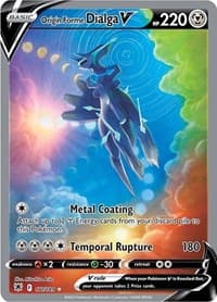 Origin Forme Dialga V (Alternate Full Art) - SWSH10: Astral Radiance - Pokemon card