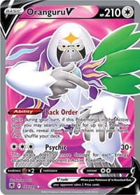 Oranguru V (Full Art) - SWSH10: Astral Radiance - Pokemon card